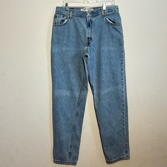Levi’s Vintage 505 Classic Relaxed Tapered Jeans Size 14 L - Picture 1 of 13